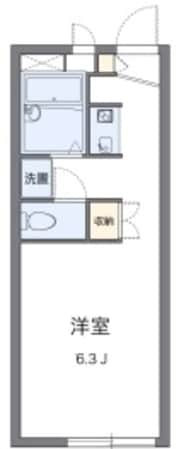 レオパレスソレーユの物件間取画像